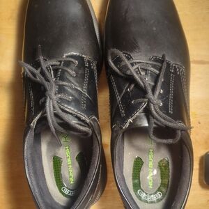 Nunn Bush Men's Black Leather Oxfords